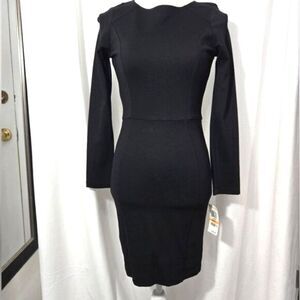 Bar III long sleeve fitted cocktail dress NWT sz S